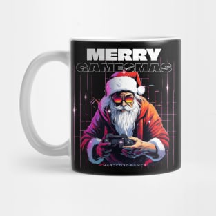 Merry gamesmas funny merry christmas for gamers Mug